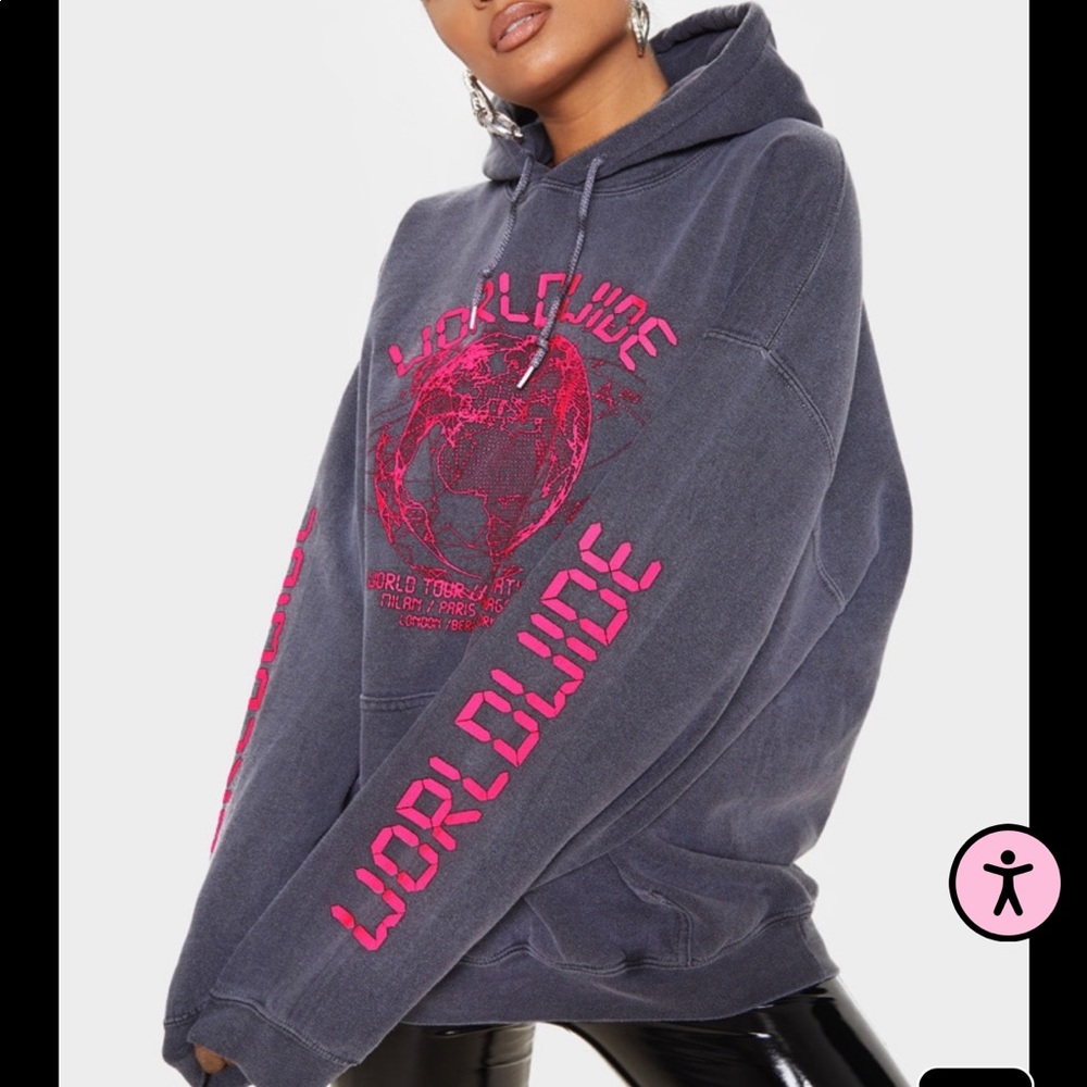 Missguided worldwide hoodie